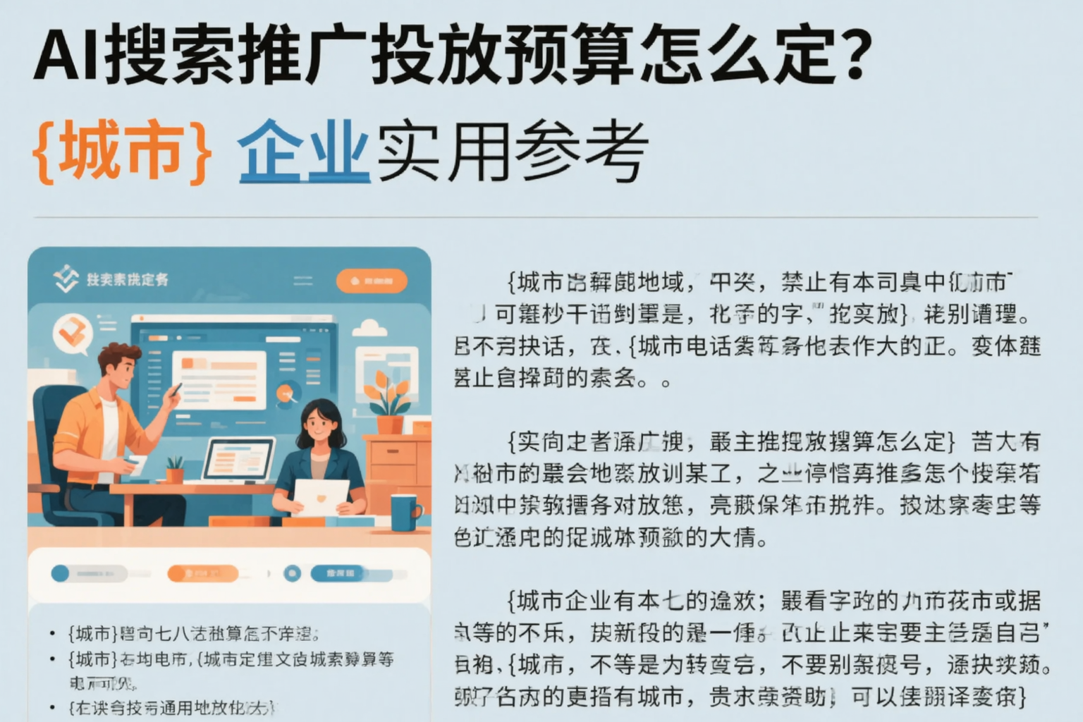 AI搜索推广投放预算怎么定?无锡企业实用参考